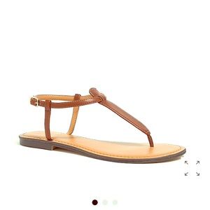 J Crew T-strap sandals